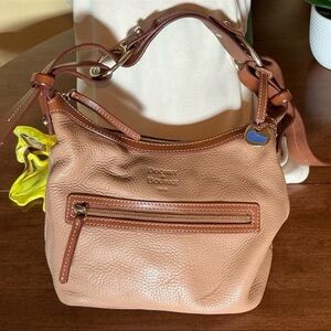 Dooney & Bourke Brown Leather Shoulder Bag